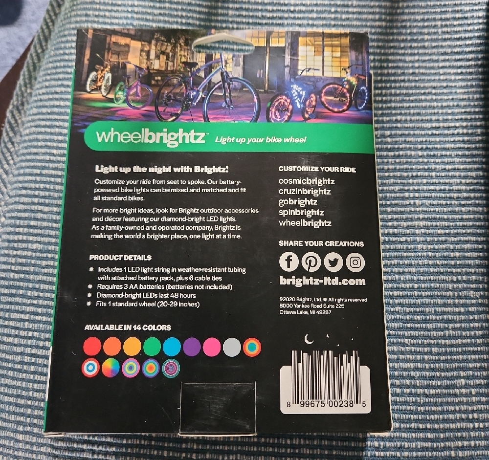 Wheel Brightz LED Light String Set - Picture 2 of 3